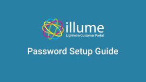 illume - password setup