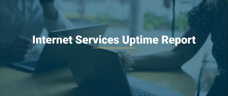 internet services uptime report