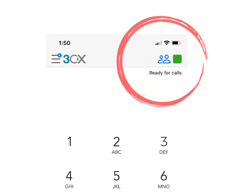 ready for calls - 3CX