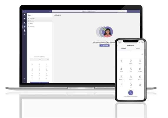 Teams Calling - makes hybrid working easy