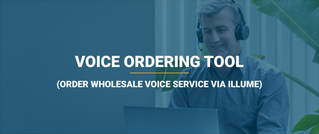 Voice Ordering Tool 1 Voice ordering tool