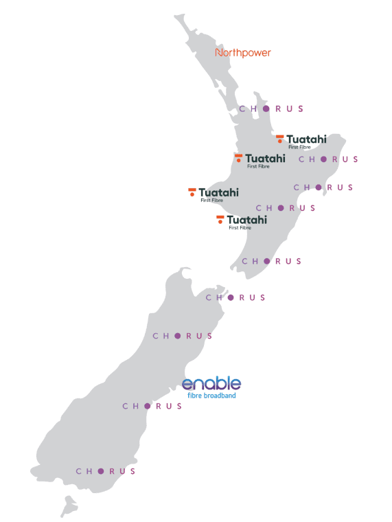Local Fibre Carriers for UFB in New Zealand