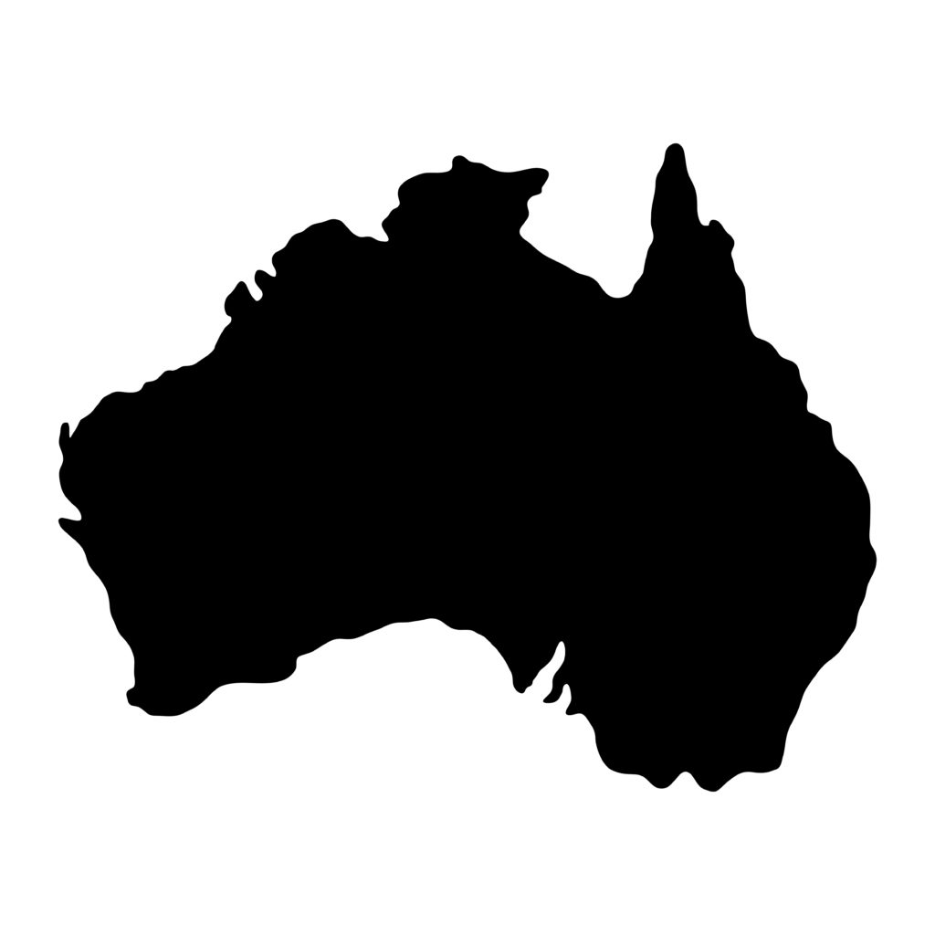 australia map