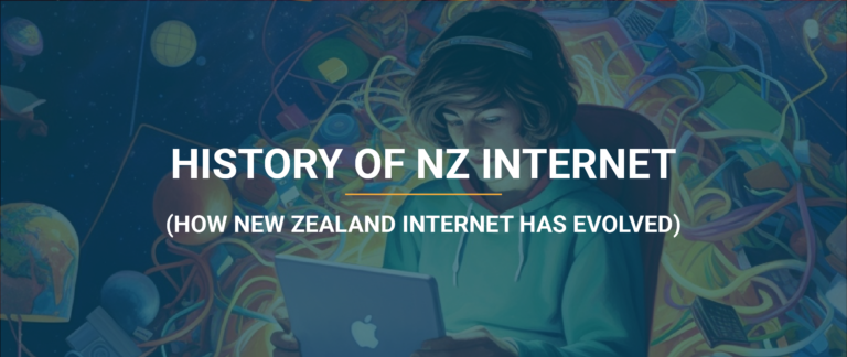 History of New Zealand Internet landscape