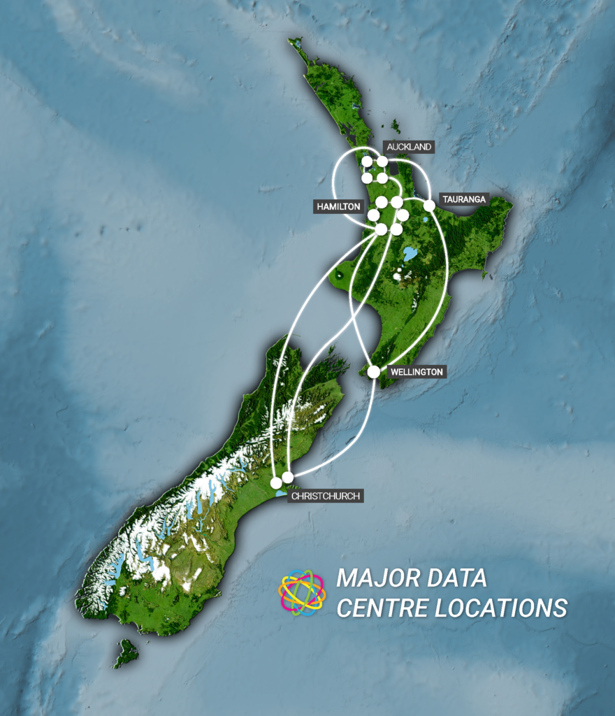 Major Data Centres in New Zealand