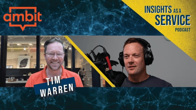 Episode 58 - Impact of AI on Customer Service - Tim Warren